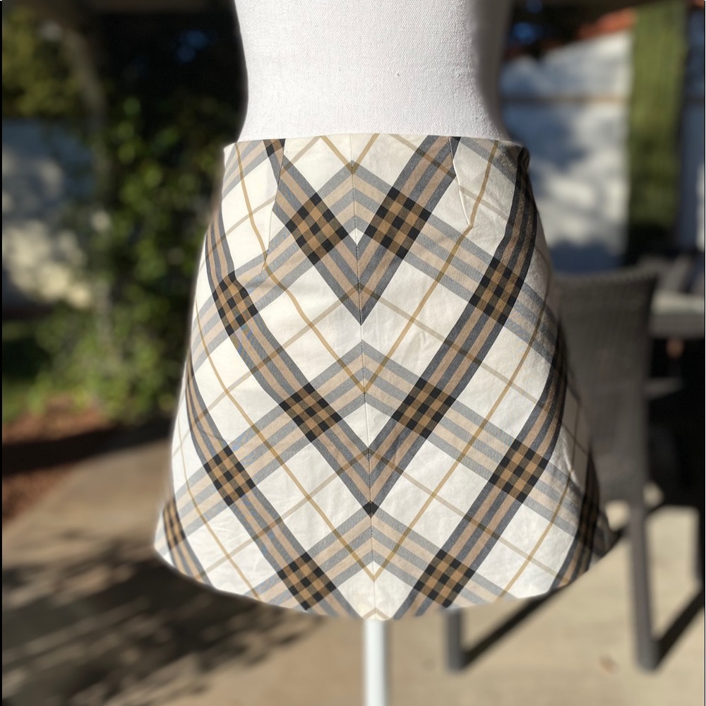 Authentic Burberry Nova Check Mini Skirt